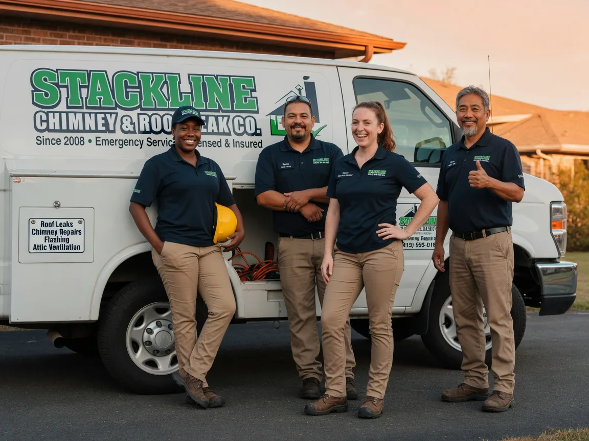 Chimney flashing repair company in Ayr, ND